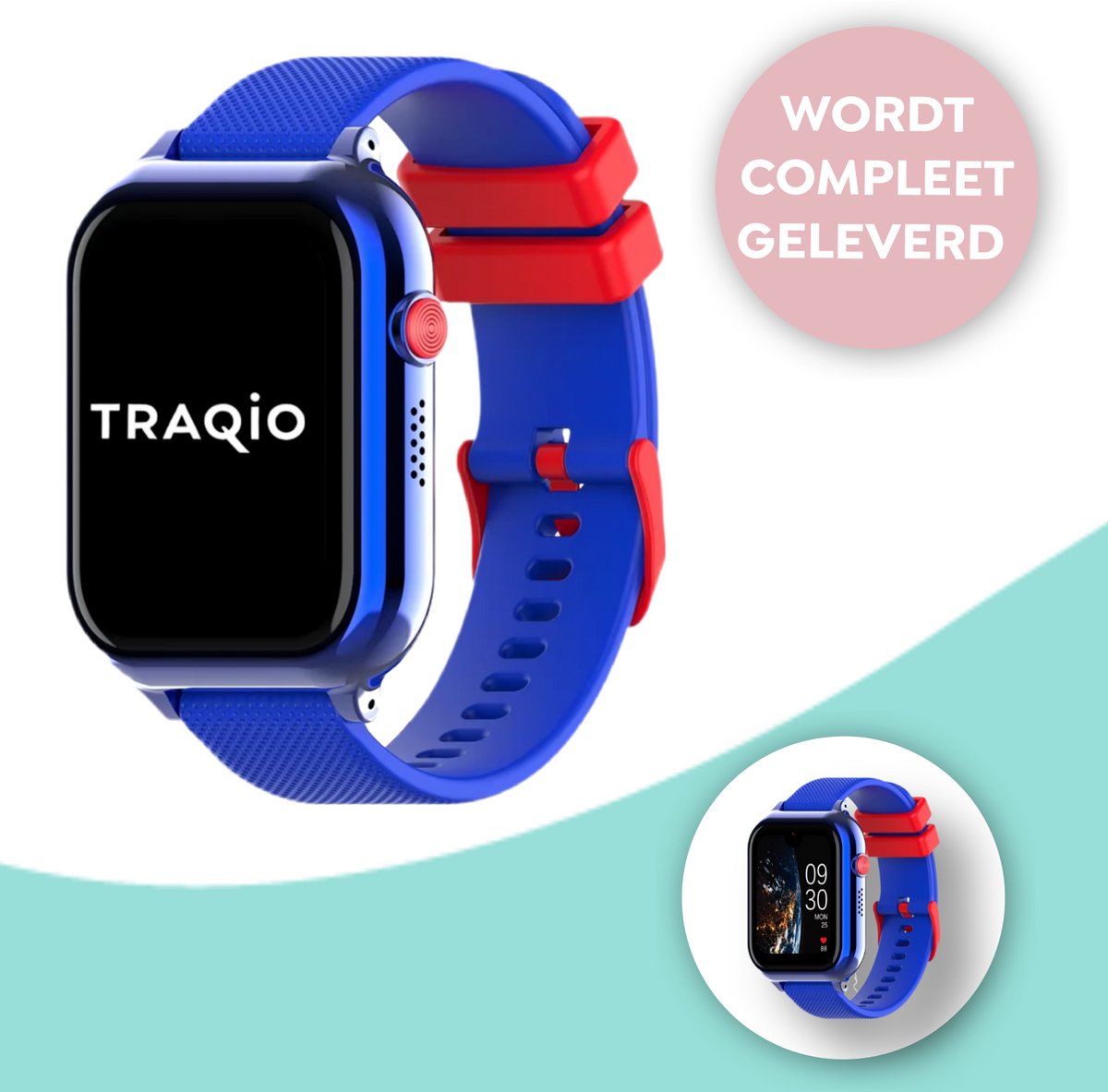 Traqio TRQ10 GPS horloge kinderen