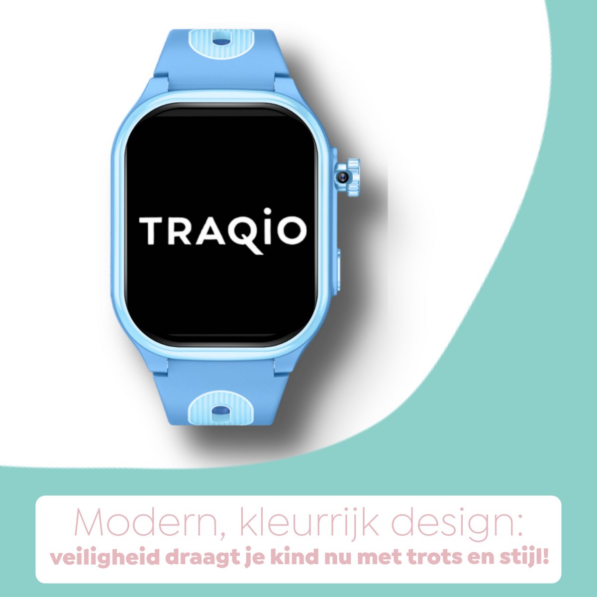 Traqio TRQ08 GPS horloge kinderen
