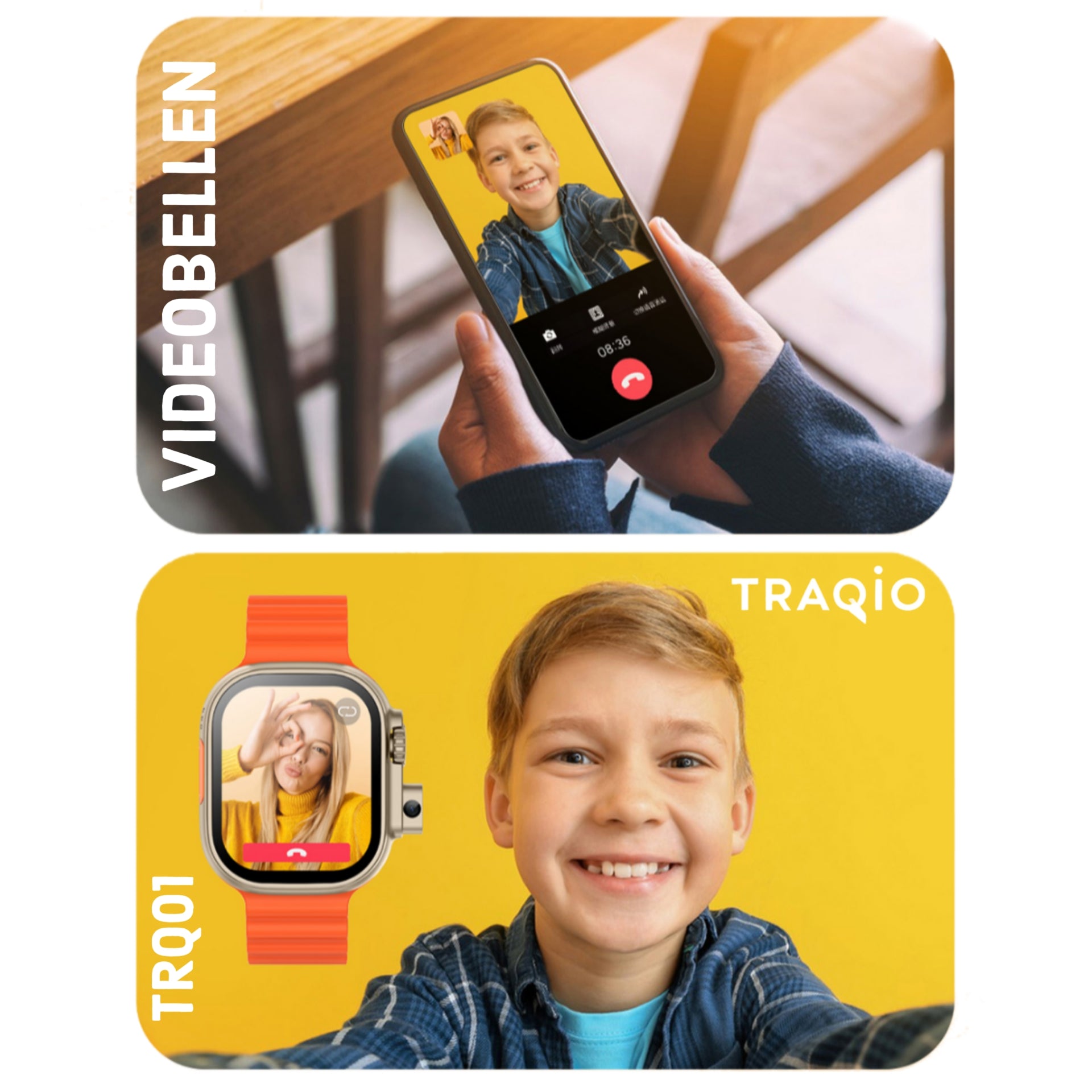 Traqio TRQ01 GPS horloge kinderen