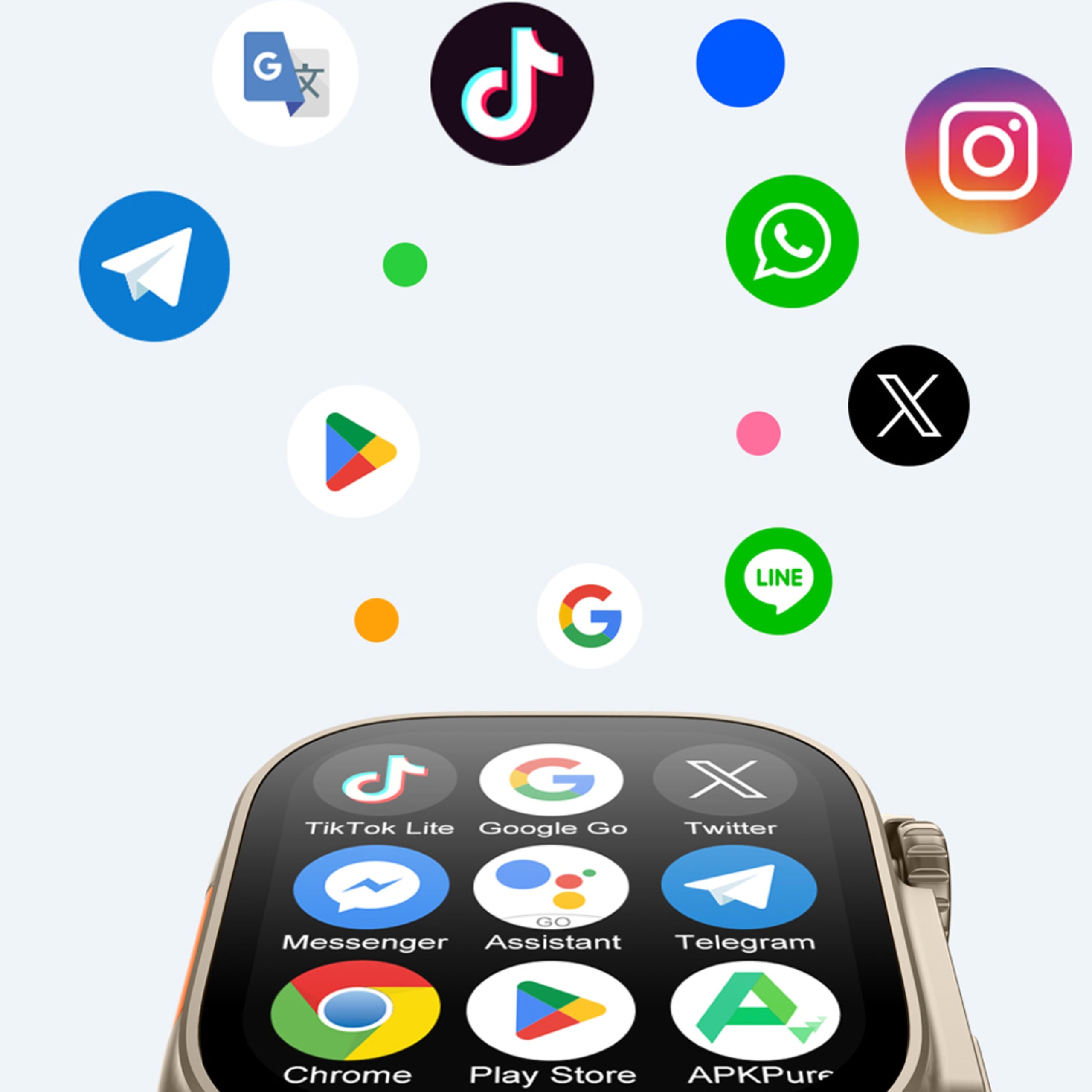 Traqio TRQ01 GPS horloge kinderen