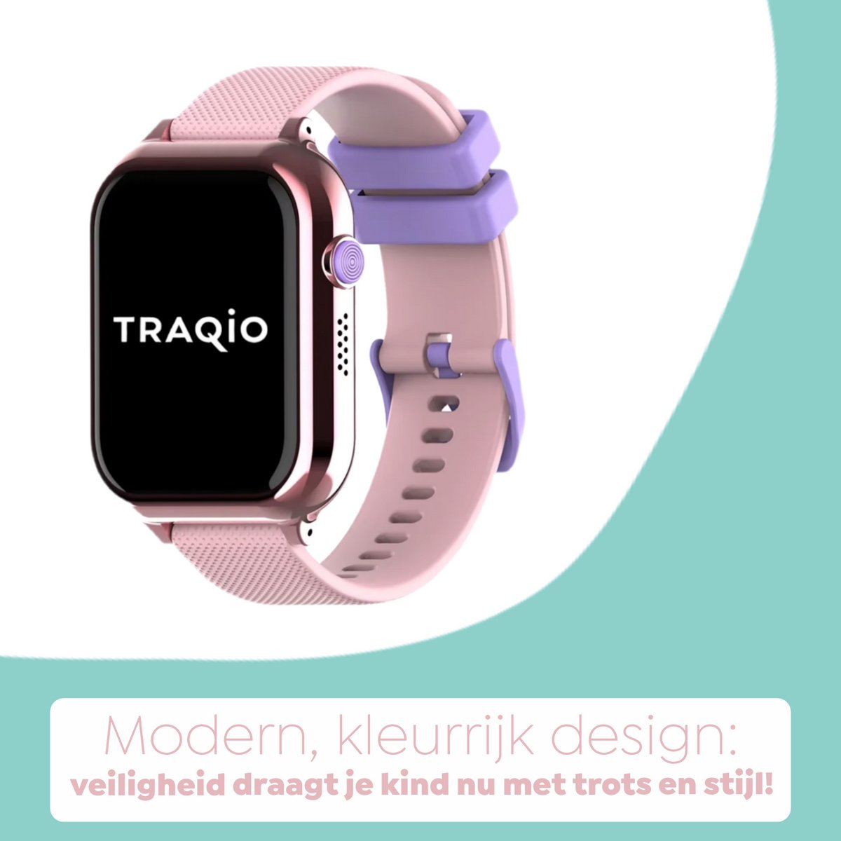 Traqio TRQ10 GPS horloge kinderen