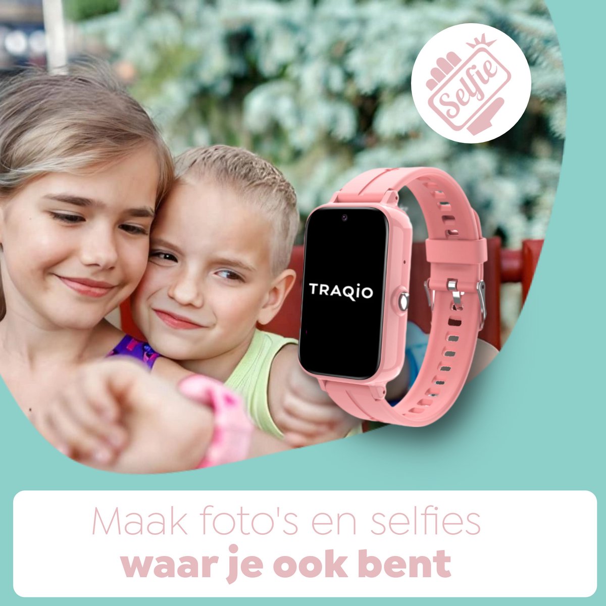 Traqio TRQ11 GPS horloge kinderen