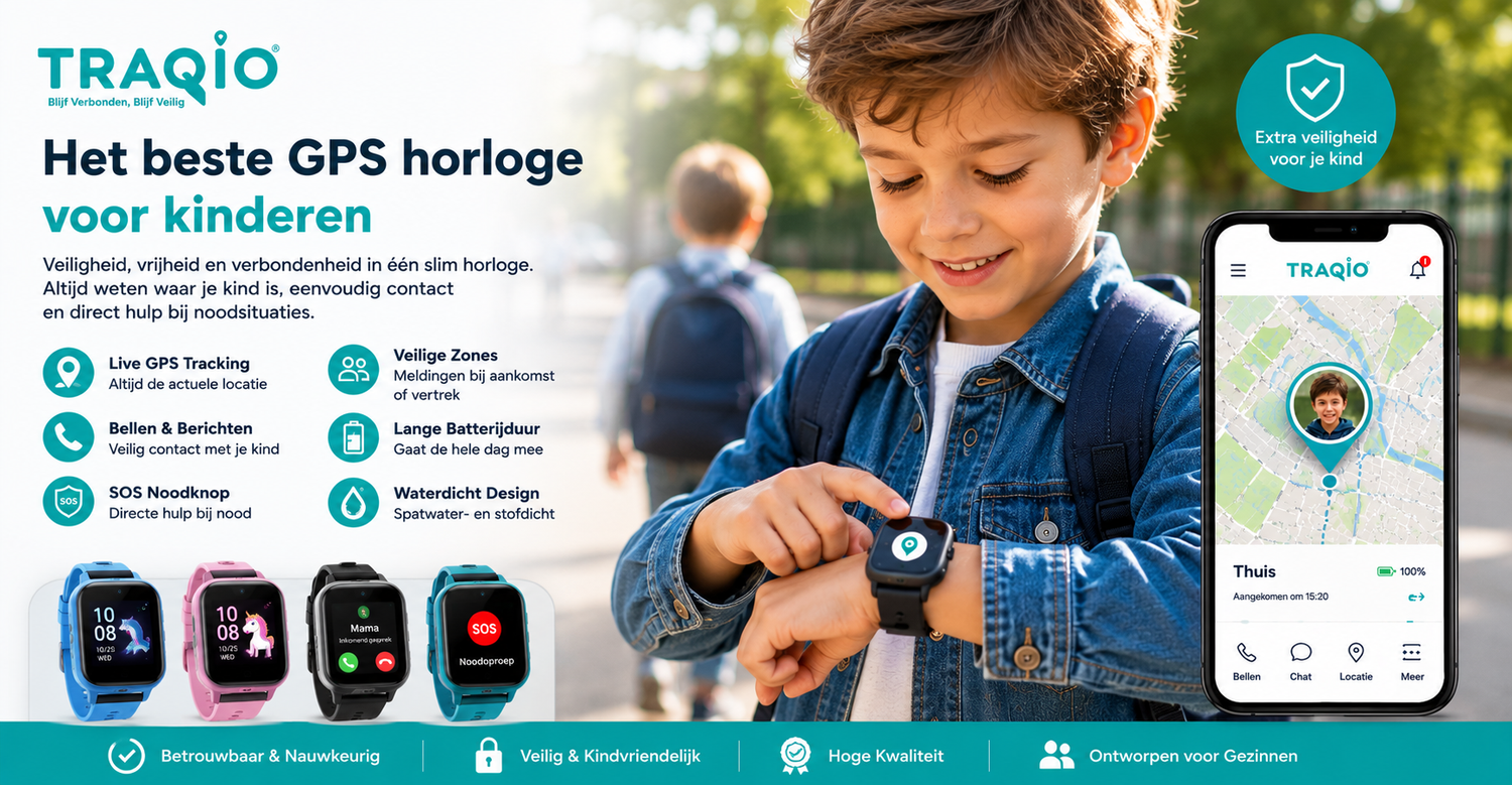 Beste GPS horloge voor kinderen