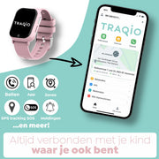 Traqio TRQ04 GPS horloge kinderen