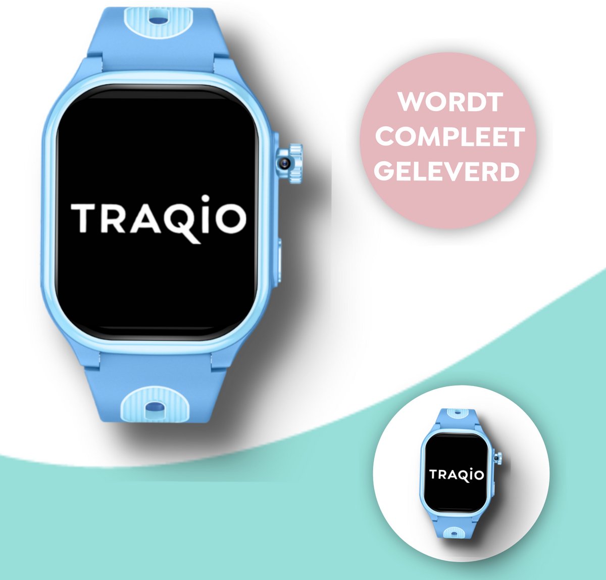 Traqio TRQ08 GPS horloge kinderen