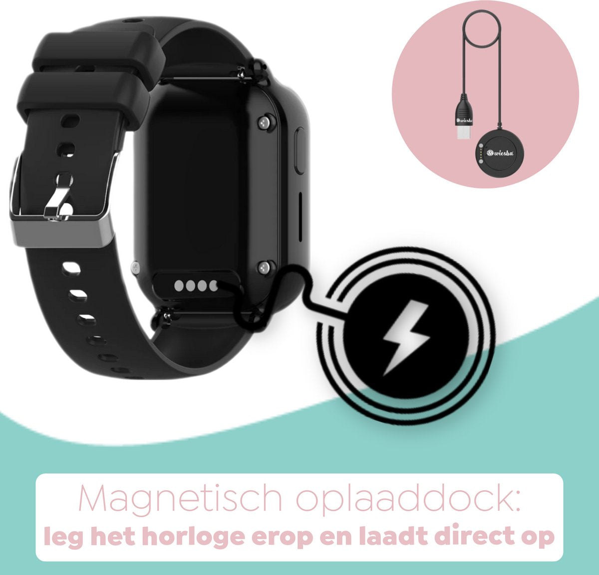 Traqio TRQ08 GPS horloge kinderen