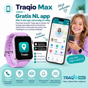 Traqio Max GPS horloge kinderen
