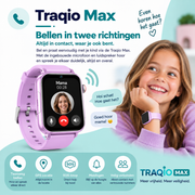 Traqio Max GPS horloge kinderen