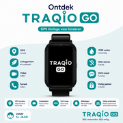 Traqio Go GPS horloge kinderen