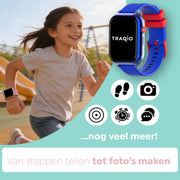 Traqio TRQ10 GPS horloge kinderen