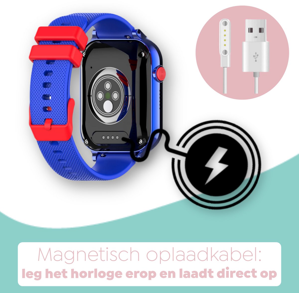 Traqio TRQ10 GPS horloge kinderen