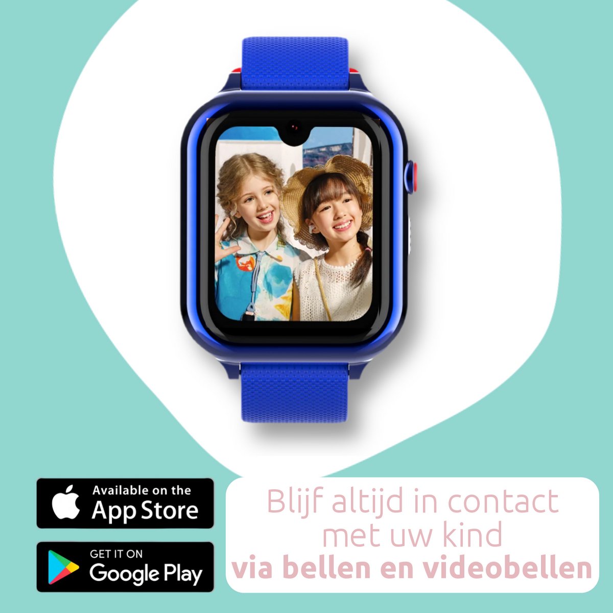 Traqio TRQ10 GPS horloge kinderen