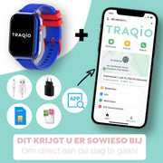 Traqio TRQ10 GPS horloge kinderen