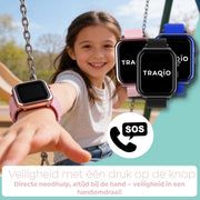 Traqio TRQ10 GPS horloge kinderen