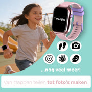 Traqio TRQ10 GPS horloge kinderen