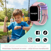 Traqio TRQ10 GPS horloge kinderen