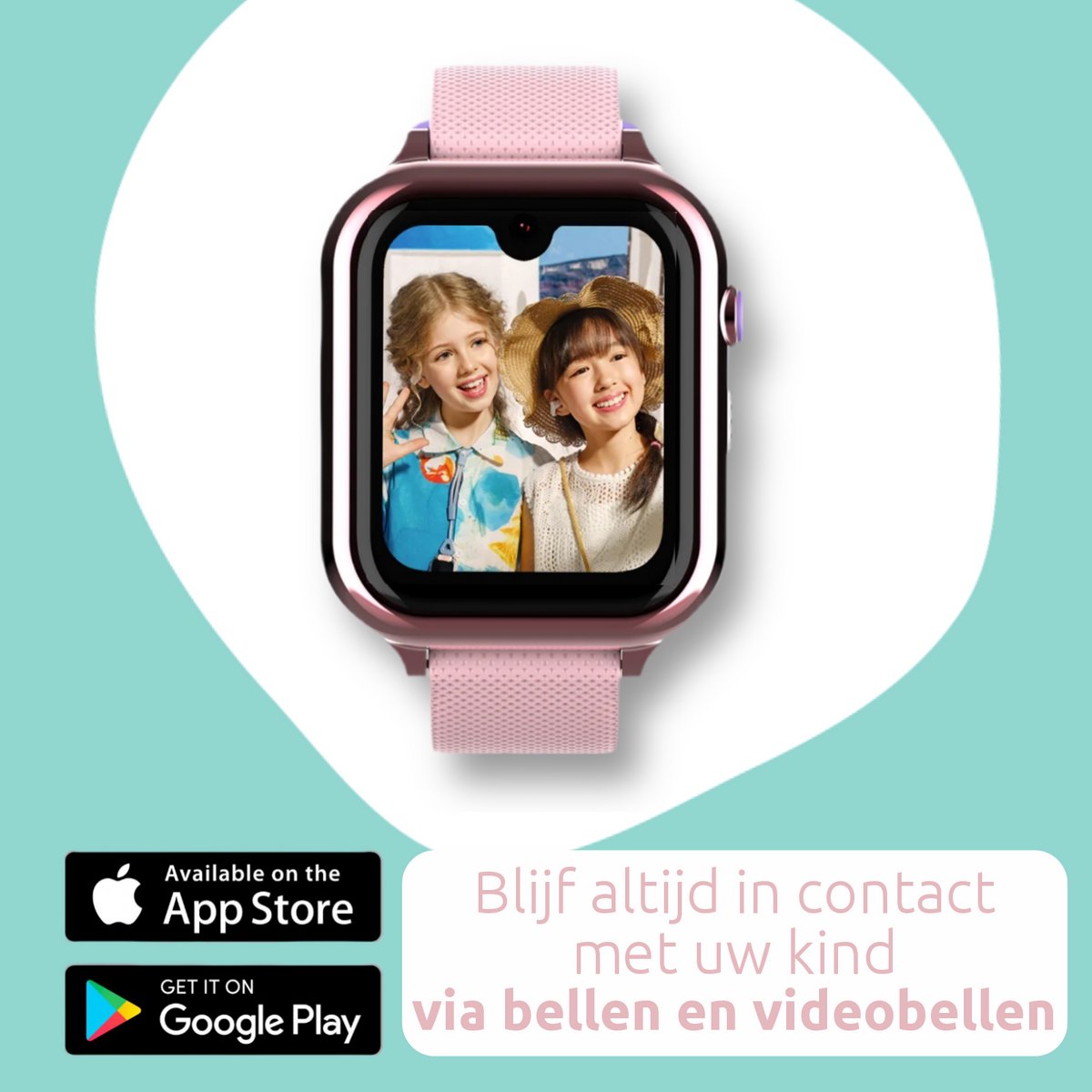 Traqio TRQ10 GPS horloge kinderen