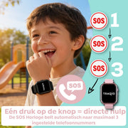Traqio TRQ10 GPS horloge kinderen
