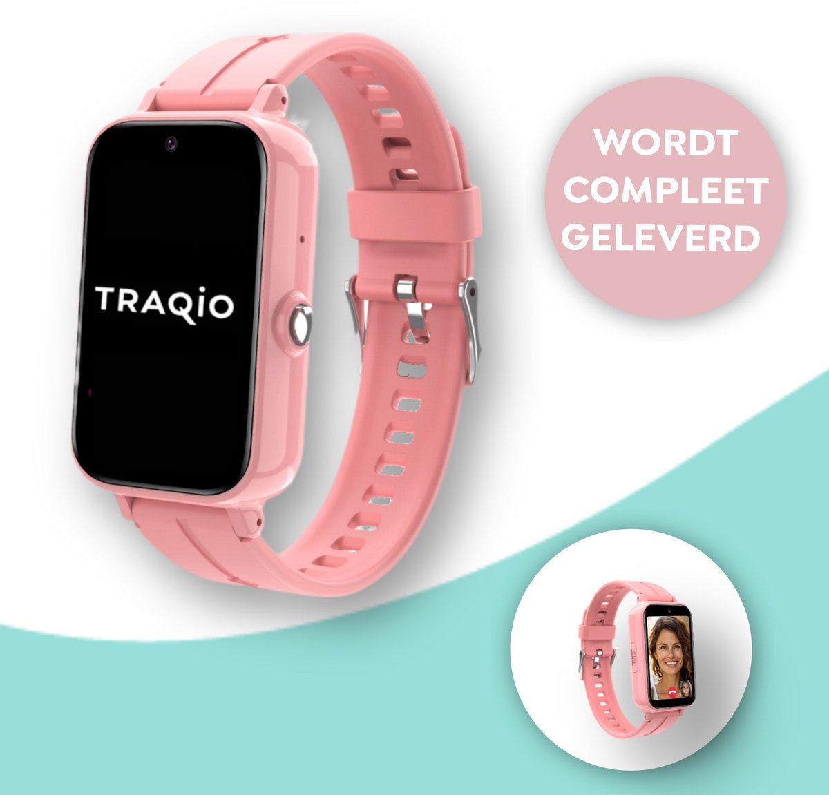Traqio TRQ11 GPS horloge kinderen