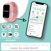 Traqio TRQ11 GPS horloge kinderen