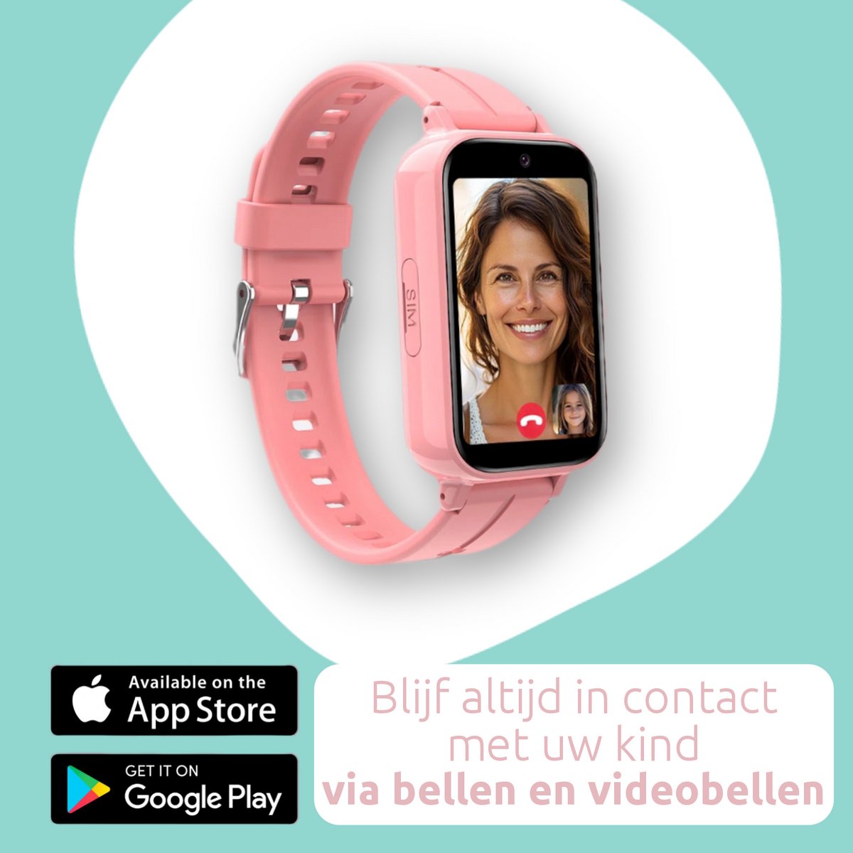 Traqio TRQ11 GPS horloge kinderen