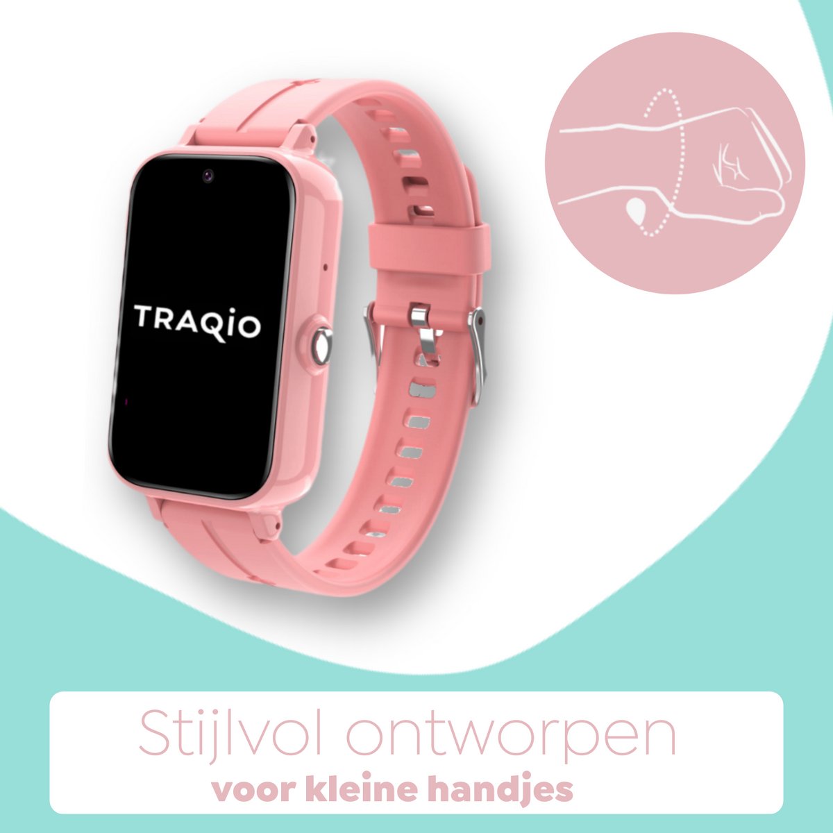 Traqio TRQ11 GPS horloge kinderen