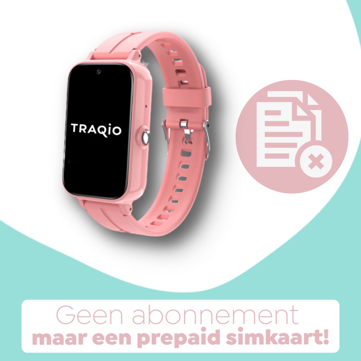 Traqio TRQ11 GPS horloge kinderen